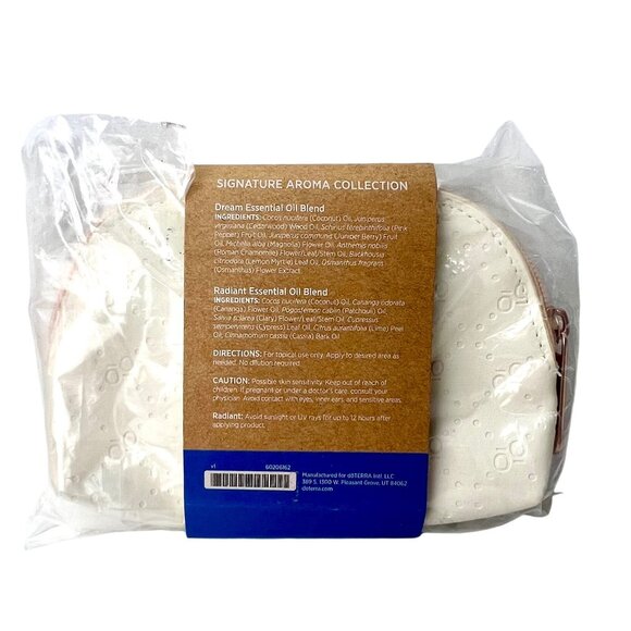 NEW doTERRA Monogram Clutch + 2 Signature Scents Radiant & Dream Touch Rollers - Picture 9 of 13